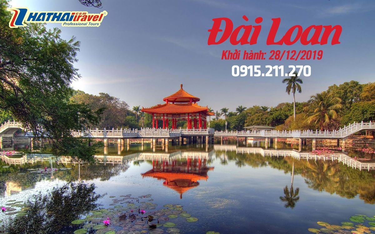 DU LỊCH ĐÀI LOAN 5N4Đ - tour Tết Dương Lịch 2020