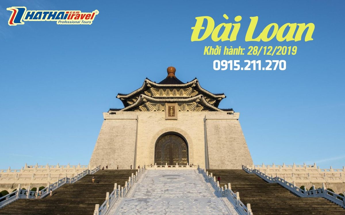 DU LỊCH ĐÀI LOAN 5N4Đ - tour Tết Dương Lịch 2020